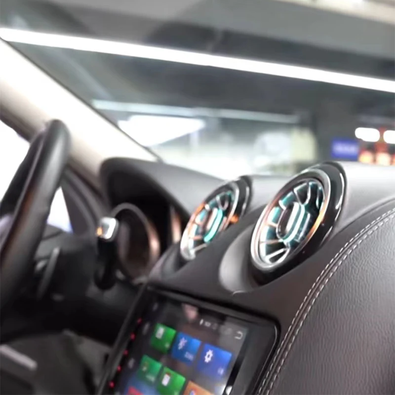 Дефлекторная Передняя панель автомобиля вентиляционная решетка кондиционера