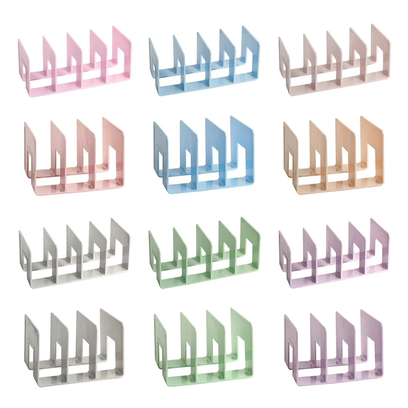 

Portable Bookends Shelf Holder Home Stationery Library School Office Stationery