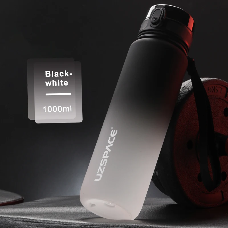 

UZSPACE Пластиковая бутылка для воды 1000 мл