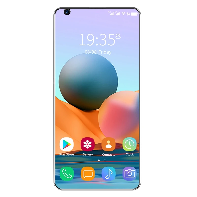 

S21ultra Smartphone 7.3 Inch MTK6580 2GB+16GB Memory 3G Three Cards Three Standby Android 7.1 Smartphone EU Plug