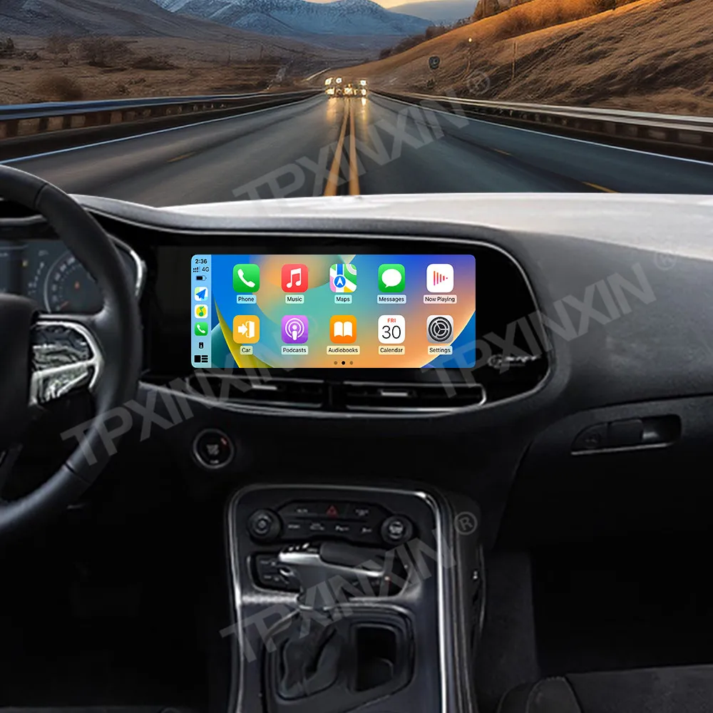 12 3-дюймовый автомобильный радиоприемник для Dodge Challenger SRT Hellcat 2010-2024