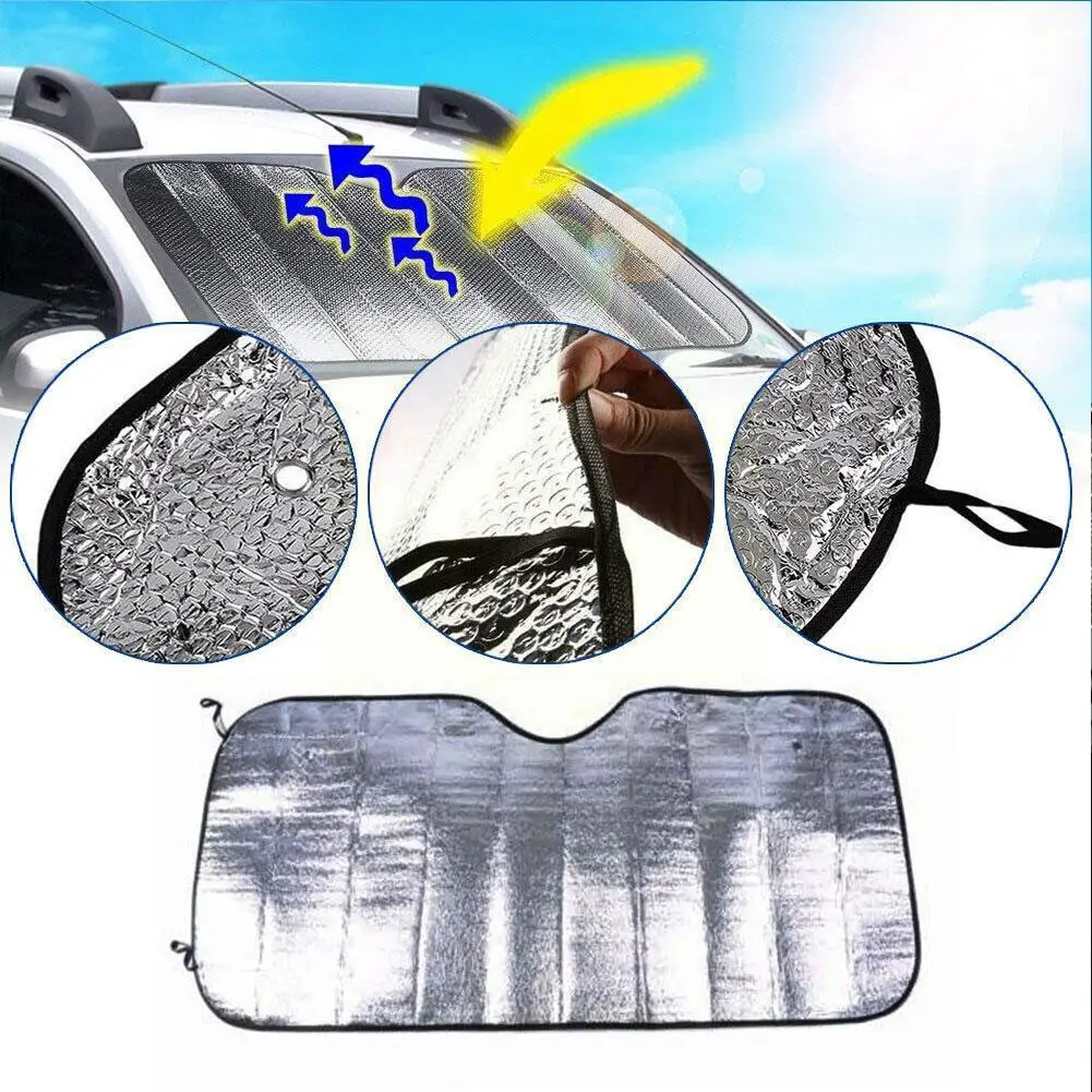

130*60cm Car Snow Cover Protector Visor Protection Block Rear sunshade Accessories Fornt Auto Window Curtai Shade Windshiel H3Z3
