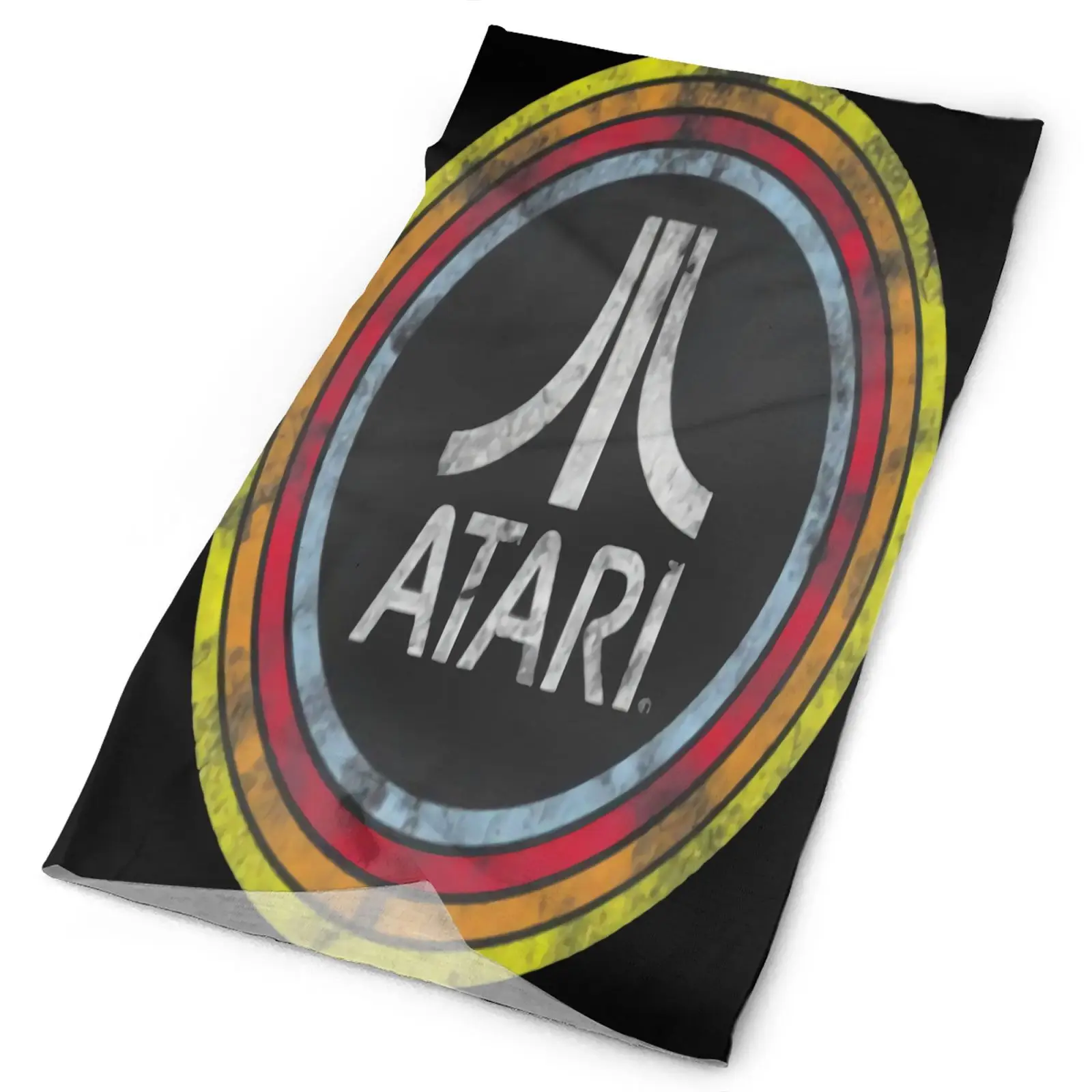 

Atari Atari In Circles Tactical History Men's Bandana Tactical Mask Men's Balaclava Neck Warmer Man Tactic Scarf Skimask Scarf