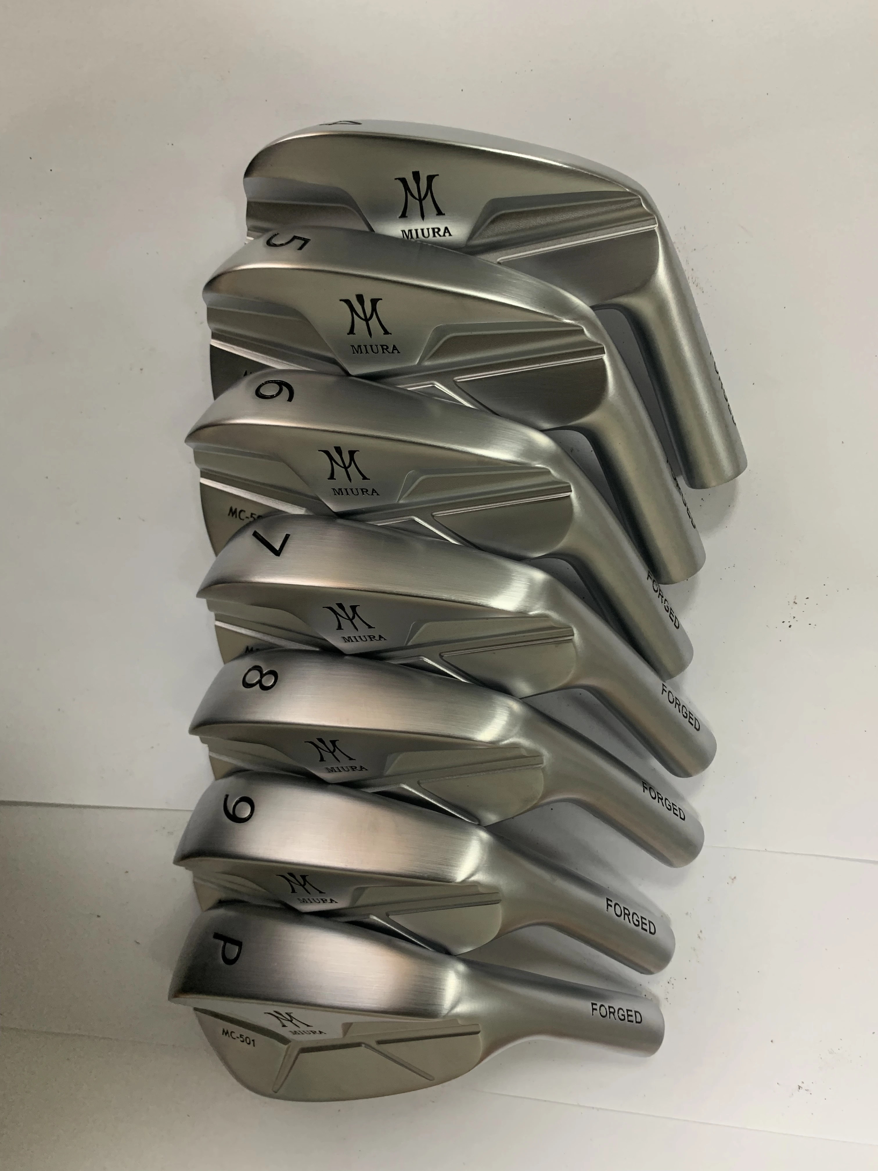 Silver Golf Irons Set Precision Forged Clubs 4-9pw