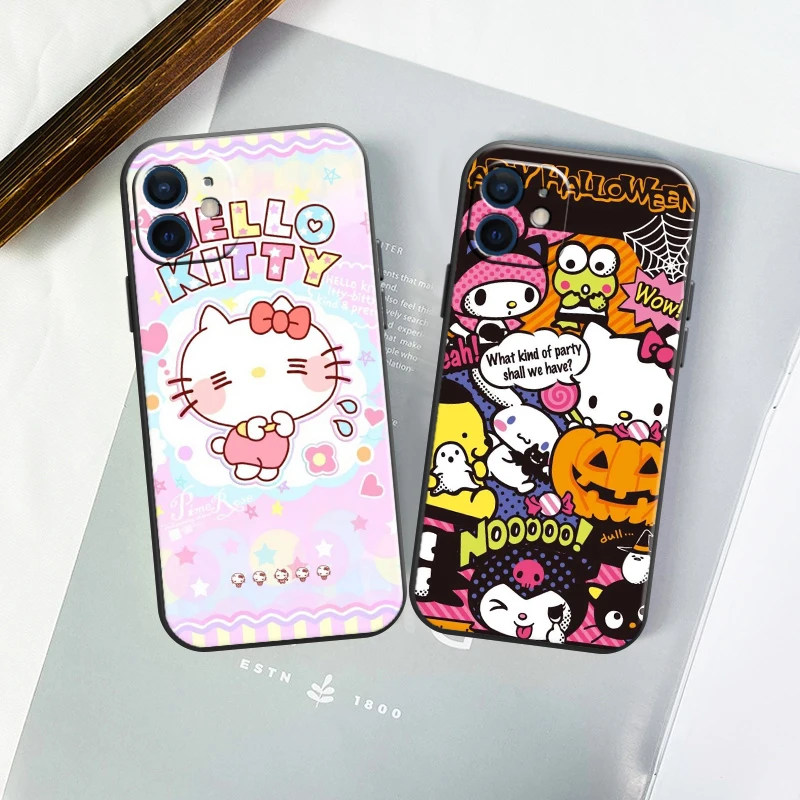 

Japan Anime Kuromi Funda Phone Case For iPhone 11 13 12 Pro Max 12 13 Mini X XR XS MAX SE 2020 7 8 6s Plus Celular Original