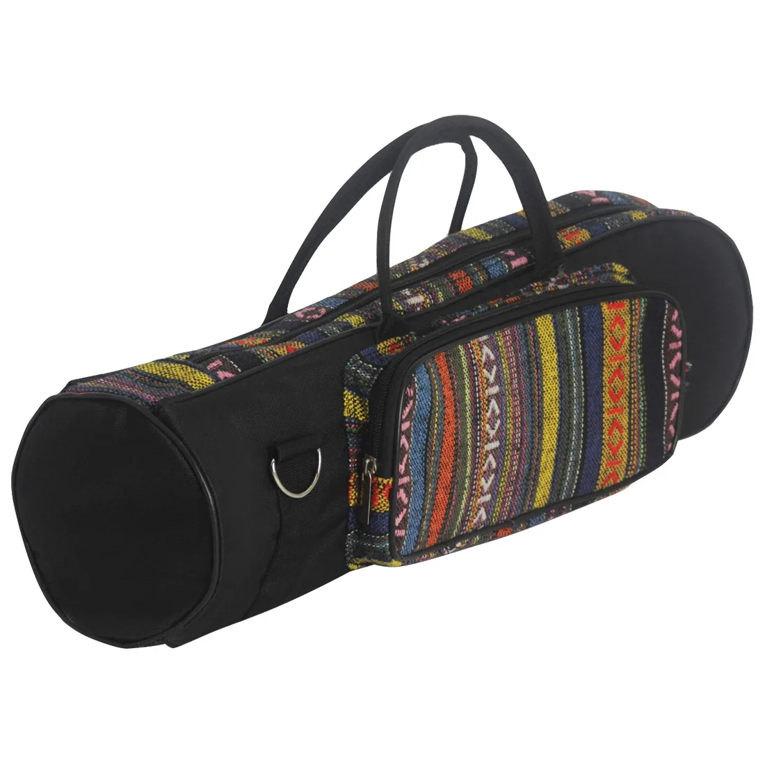 

Portable Ethnic Style Trumpet Bag Oxford Cloth Thickened Brass Instrument Storage Bag Waterproof Wear-Resistant Hand Held Bags