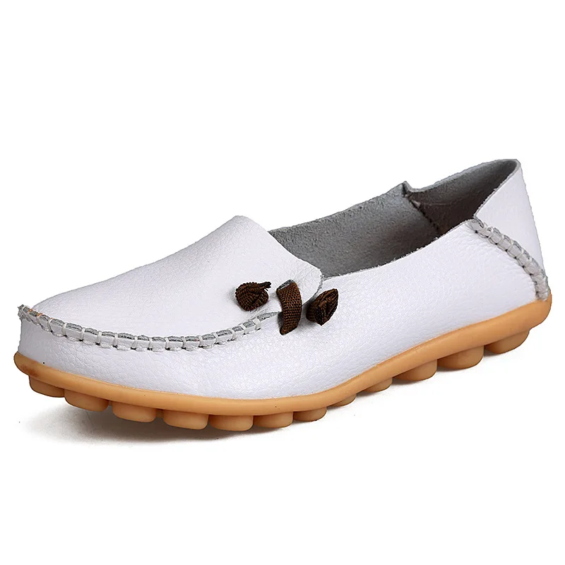 

Hot style Arrival Women Flats Flats Breathable Female Moccasins Spring Autumn Woman Solid Loafers Casual Shoes