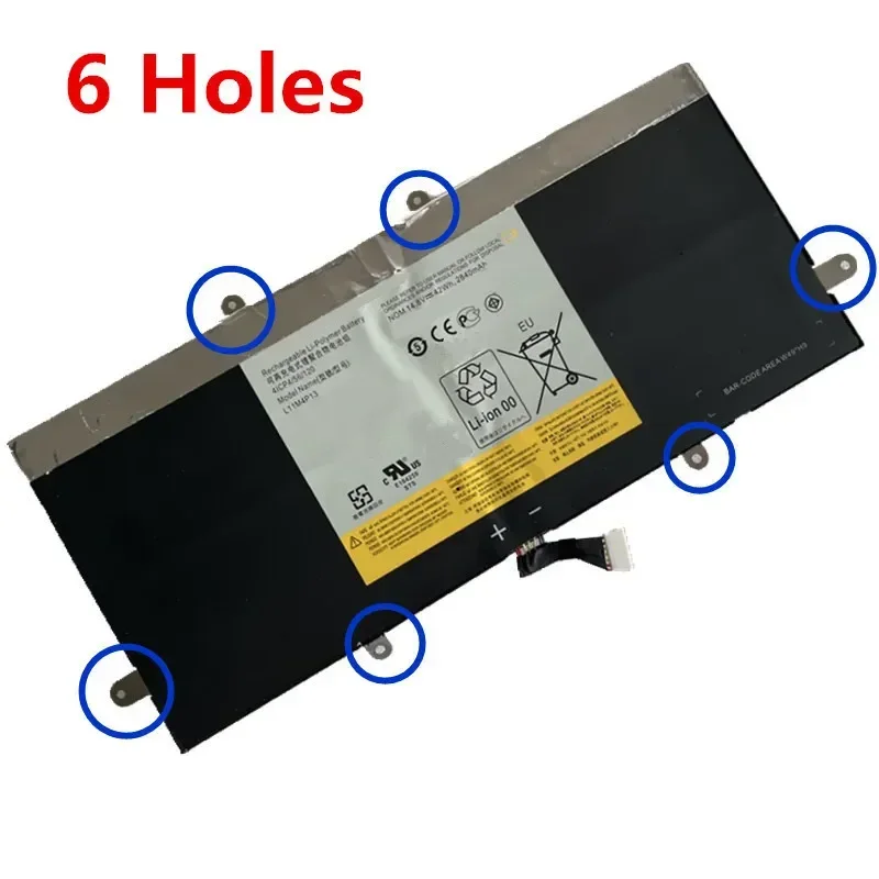 Аккумулятор L11M4P13 для ноутбука 14 8 в 2840 мА · ч 42 Вт Lenovo IdeaPad Yoga 11 YOGA 11S 4ICP4/56/120