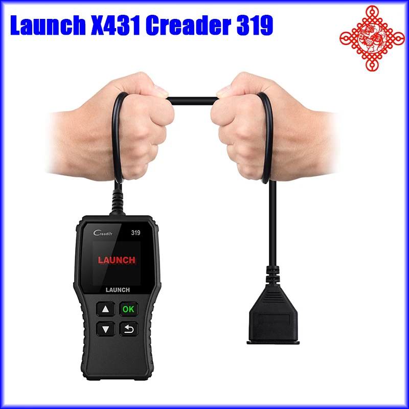 

Launch X431 Creader 319 CR319 Auto Code Reader OBD2 Scanner Full OBDII EOBD Automotive Diagnostic Tools Launch CR3001
