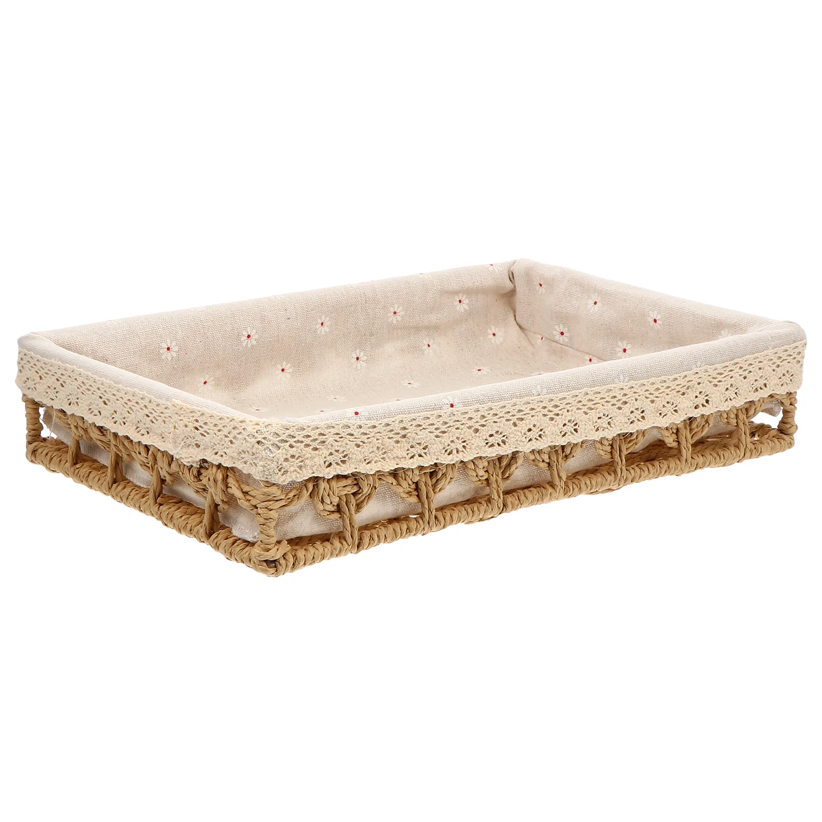 

Basket Wicker Woven Storage Bins Seagrass Baskets Rattan Organizer Holder Fruit Decorative Bread Cube Shelf Sundries Stackable