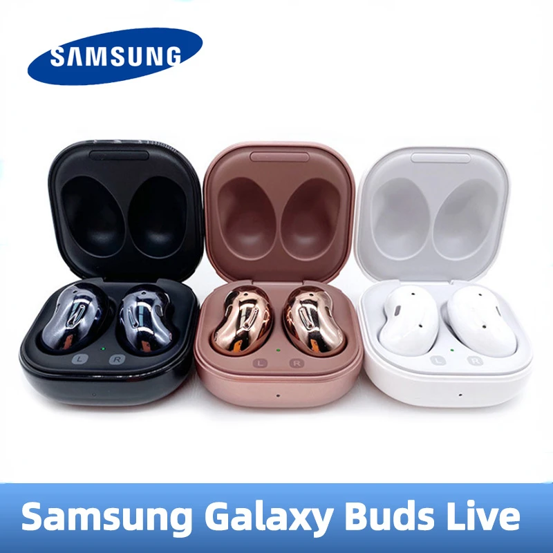 

Samsung Galaxy Buds Live Original Wireless Earbuds w/Active Noise Cancelling Wireless Charging Case Included
