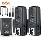 Триггер + 2 ресивера Godox CT-16 для вспышки, камеры Canon Nikon