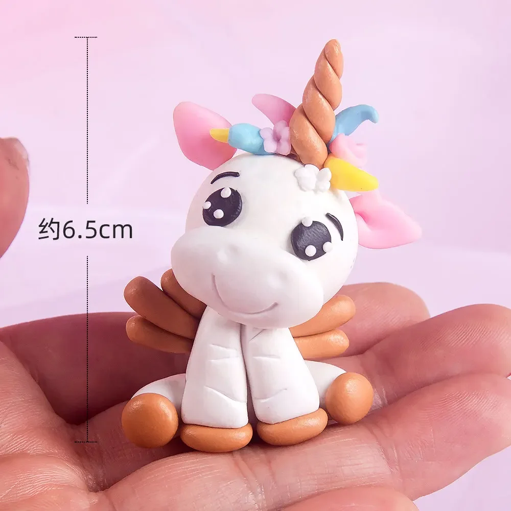 Украшение для торта с изображением леса животных