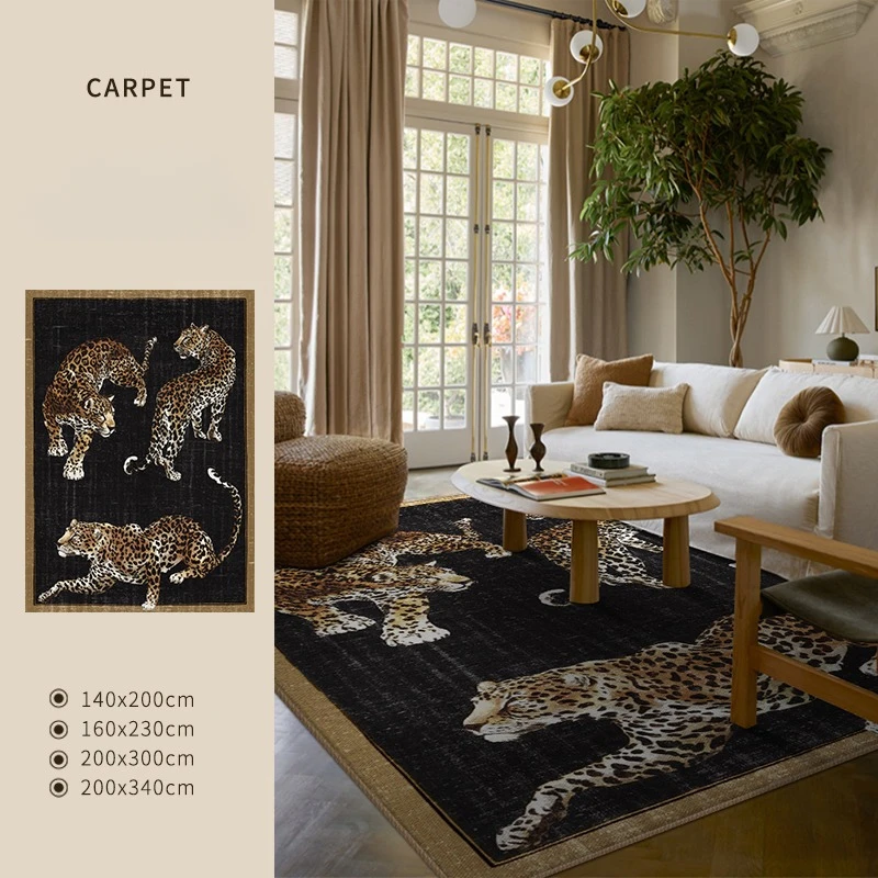 

Tigers ковер черный
