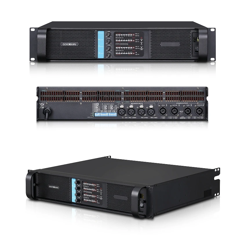 MIA-FP9000Q 2*28000 Вт 2-канальный усилитель мощности класса D/H двухступенчатый источник