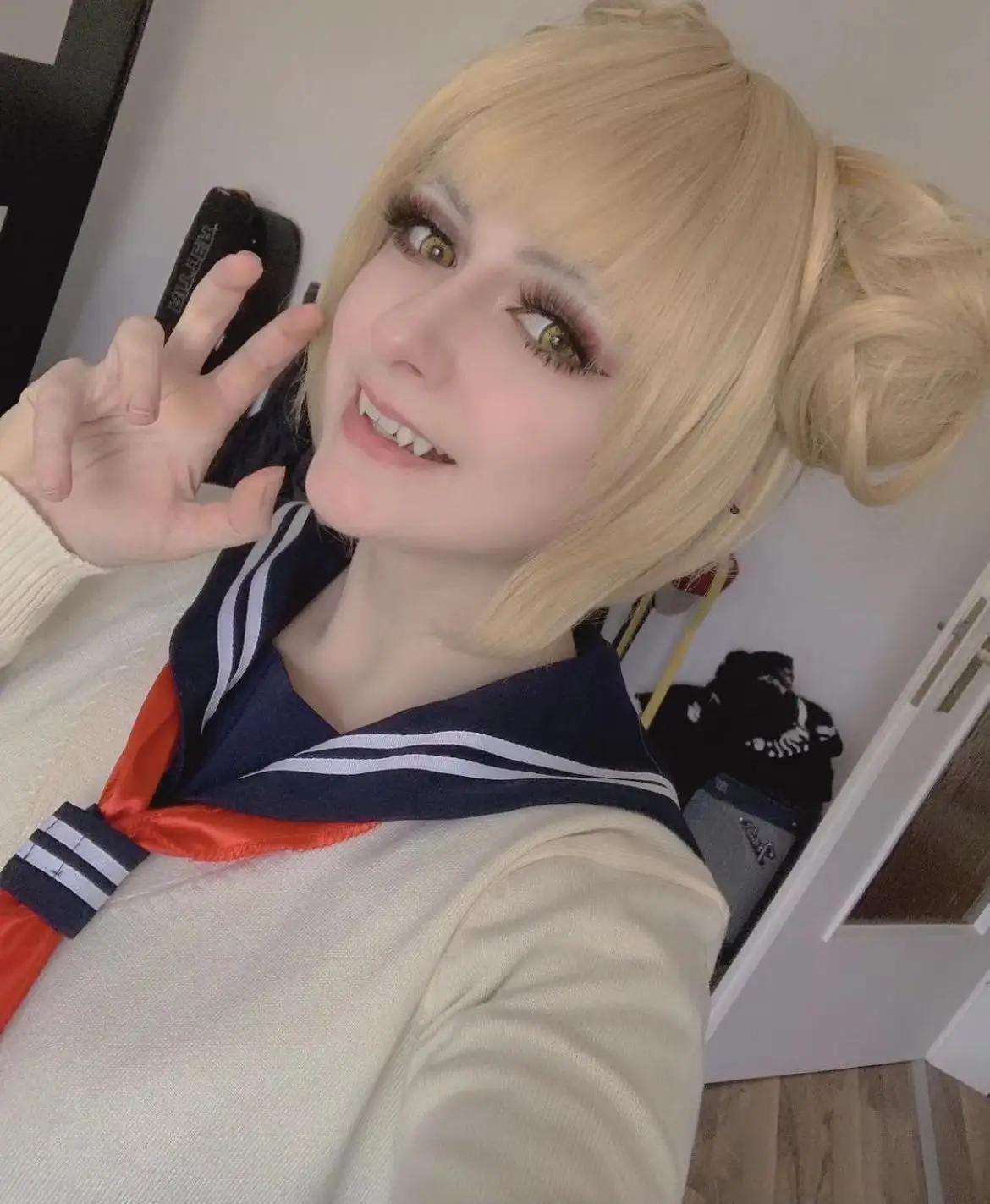 Женский костюм для косплея из аниме Моя геройская Академия униформа JK боку Тога