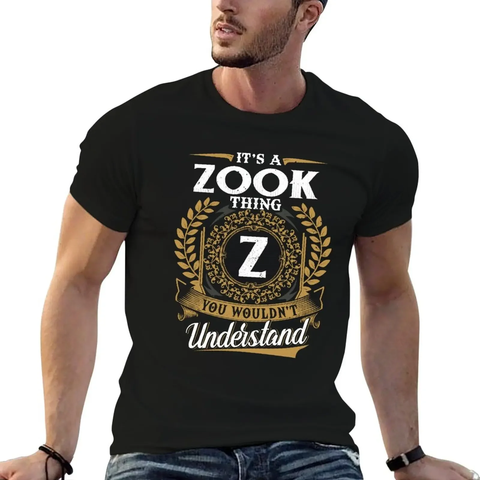Футболка It Is A Zook Thing You Wouldnt Understand винтажная одежда незаменимая футболка