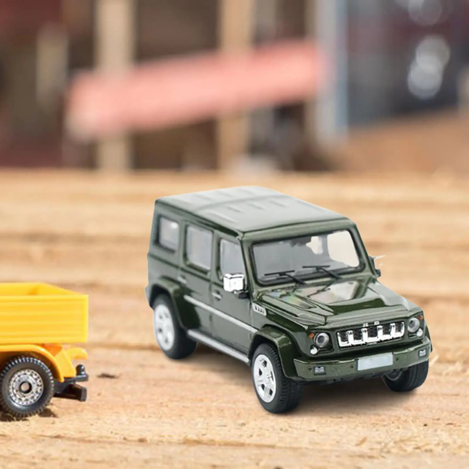 

1/64 Diecast Model Car Diecast Toys Realistic Collectibles for Dollhouse Diorama Miniature Scene Photography Props Accessories
