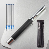 luxury high quality metal wood rollerball pen business office ballpoint pen stationery for school personalized gift pens writing