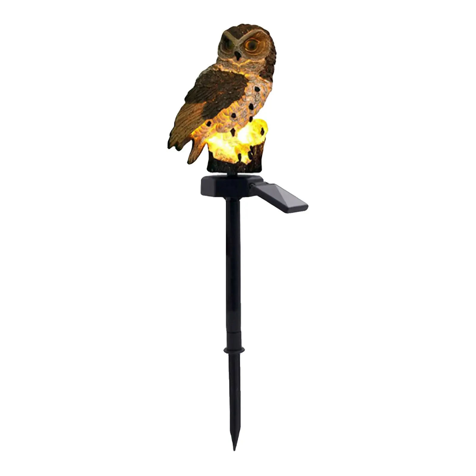 

Solar Powered Garden Light, with Stake Owl Solar LED Lights for Patio Holiday Courtyard Decor