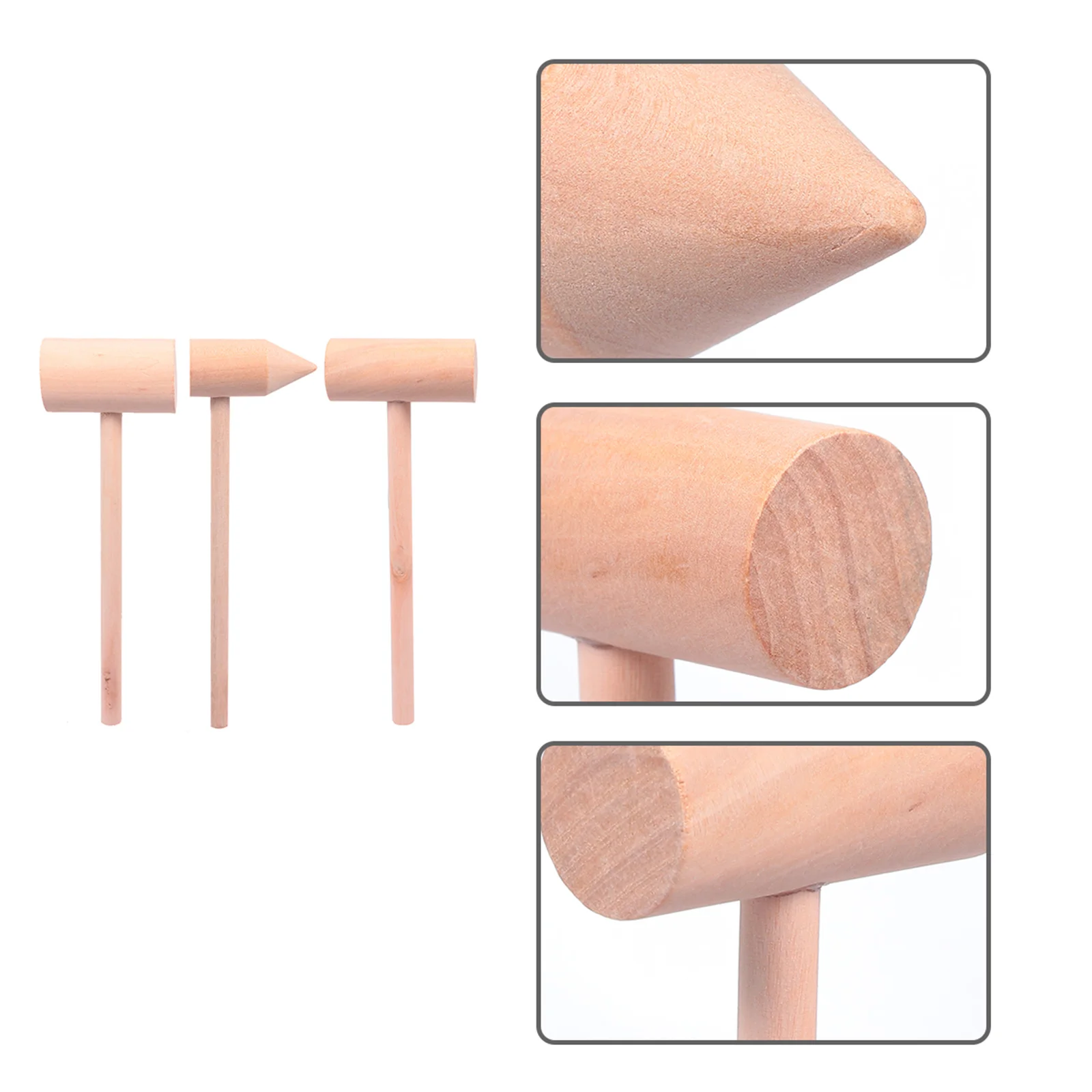 

Hammer Wooden Mallet Toy Kids Wood Mallets Toys Mini Old Year Crafts Peg Builder Set Babies Hammers Pounding Craft Carving Crab