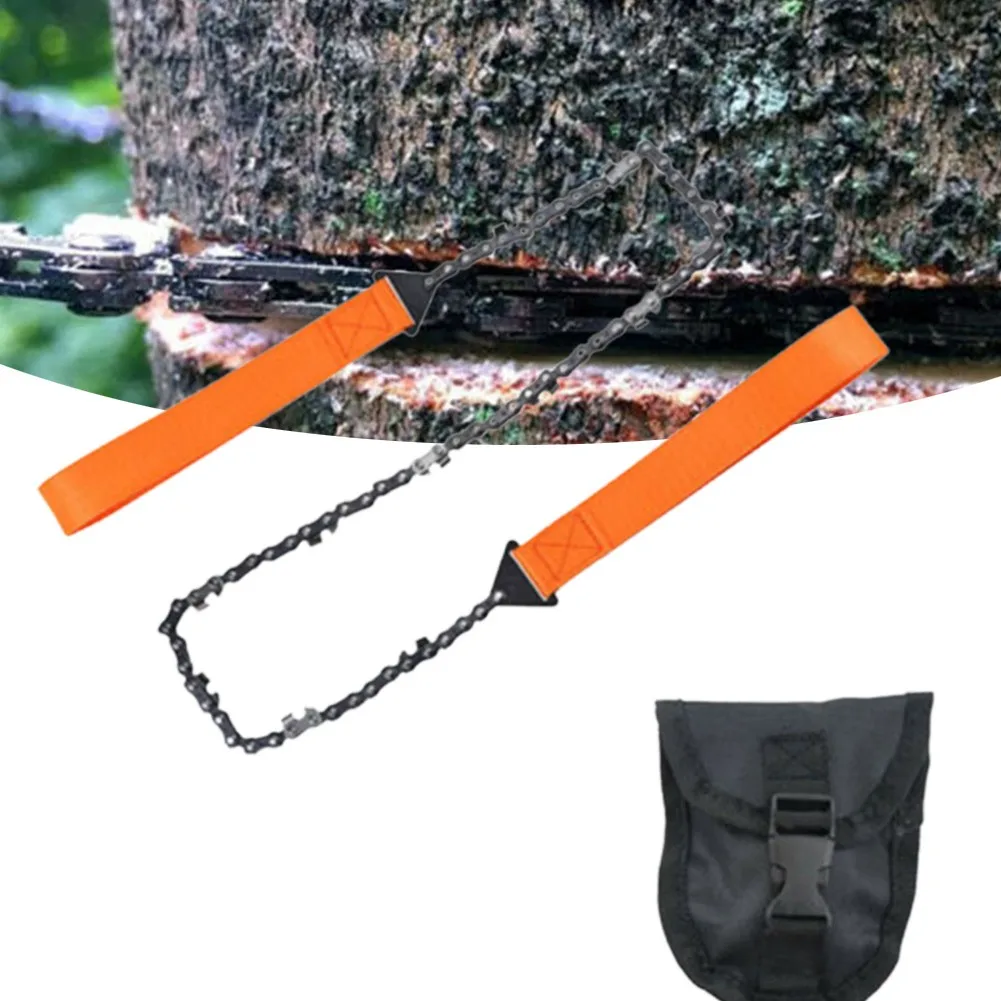 

24 Inch 11 Tooth Portable Outdoor Survival Wire Saw With Low Vibration And High Cutting Capacity Camping Wood Metal Bracelet Saw