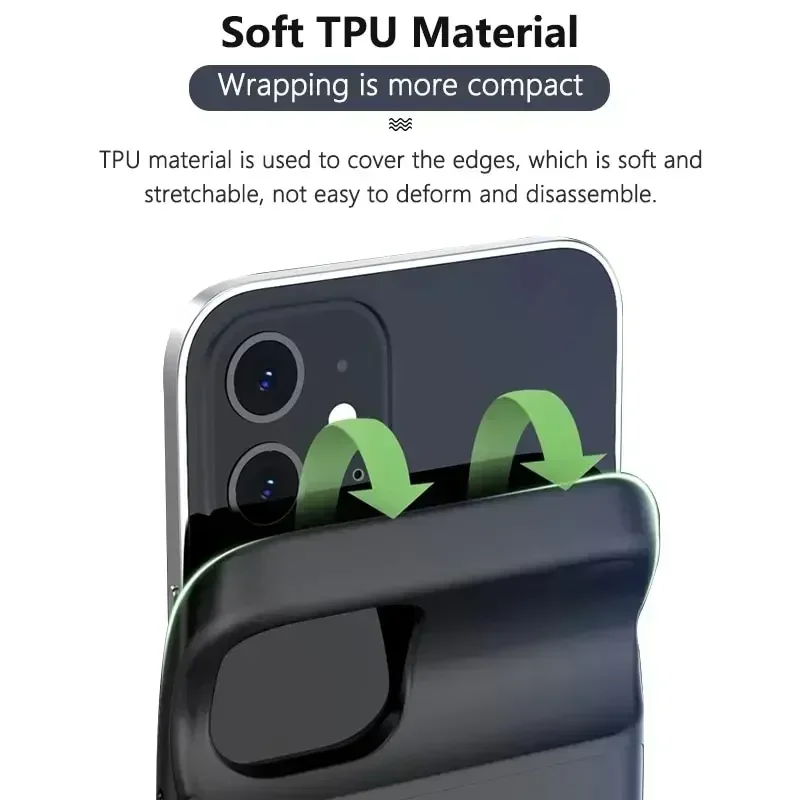 Чехол-зарядное устройство емкостью 10000 мАч для IPhone 11 12 13 14 Pro Max Mini Apple 6 6S 7 8 Plus X XR XS MAX