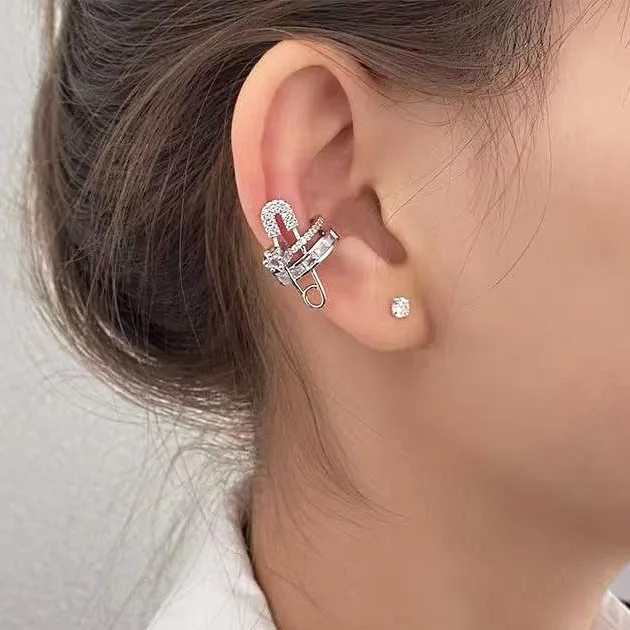 

Without Ear Hole Punk Irregular Special Things Clip On Earrings For Women Men Hip Hop Personality Fashion Jewelry Gift