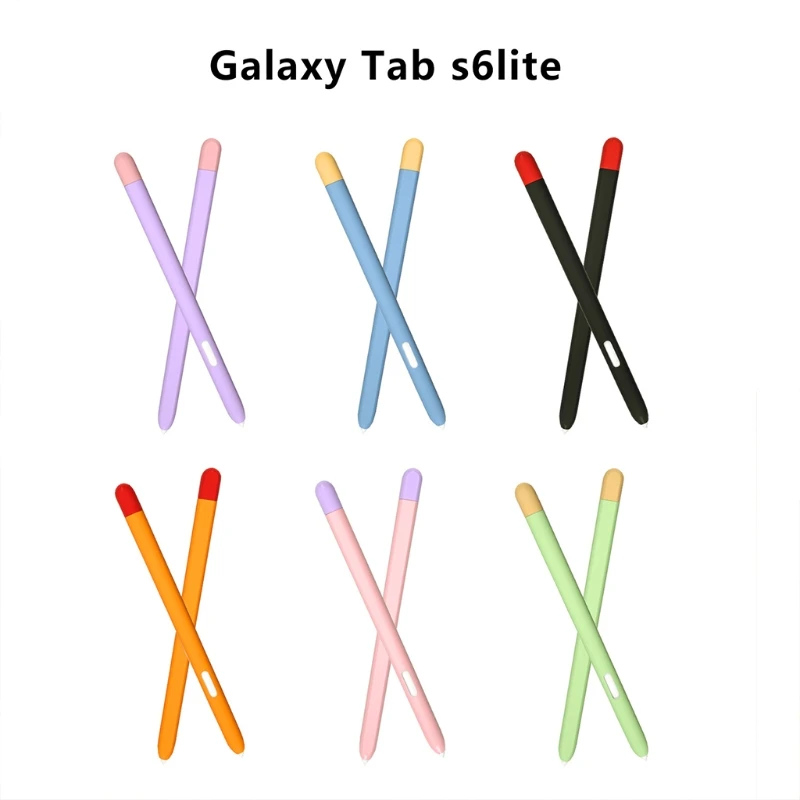 

S6 Lite Cute Cartoon Silicone Pencil Case for Samsung Galaxy Tab S6 Lite Pen Protective Sleeve Tablet Stylus Touch S-Pen Cover