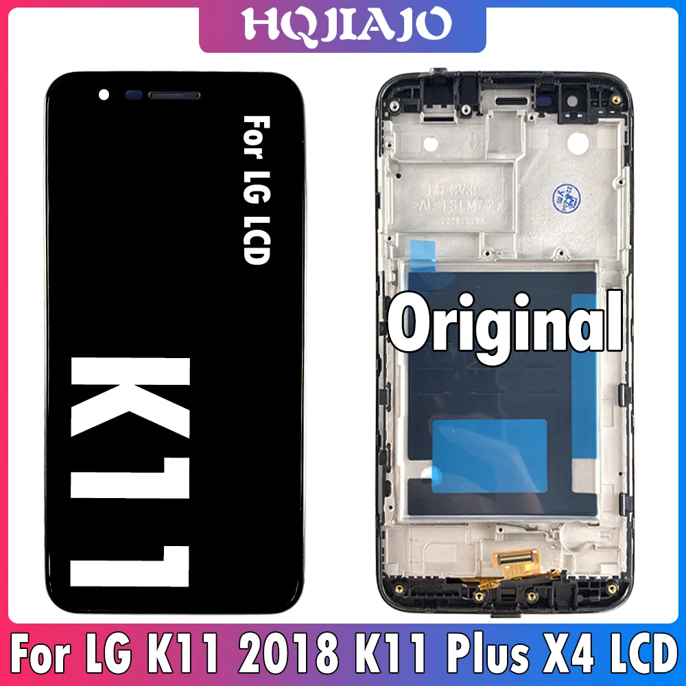 5.3&quot Original For LG K11 K11+ X4 / X4+ X410E X410EOW LCD Display Touch Screen Digitizer Plus K10 2018 Assembly - купить по