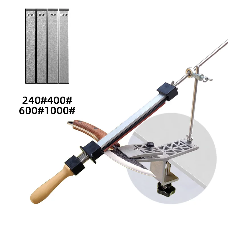 

Точилка Для Ножей С Фиксированным Углом Заточки, Абразивный Инструмент Для Заточки Кухонных Ножей, Алмазный Заточный Инструмент