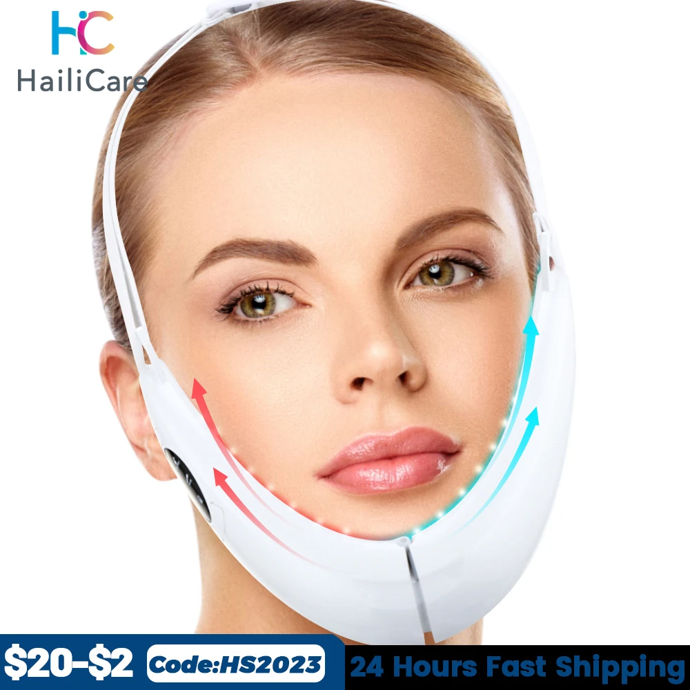

Face Lifting Machine Electric V-Face Shaping Massager Vibration Slimming Double Chin Reducer V-Line Cheek Lift Up Face Slimming