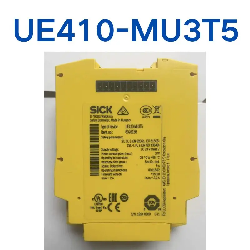 Б/у реле безопасности UE410- MU3T5 6026136 Протестировано отправлено быстро