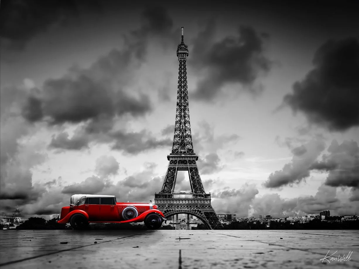 

Живопись "Пар Парижа", канвас