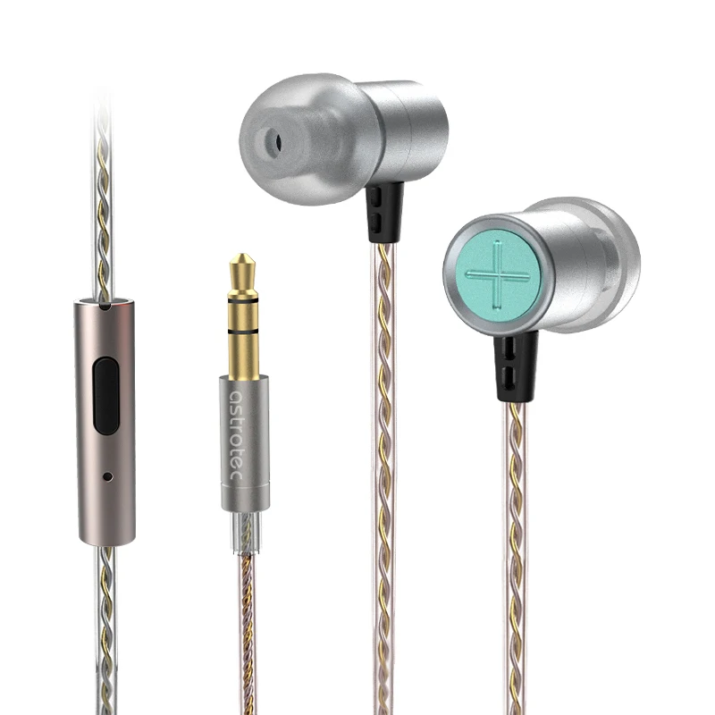 

Astrotec Vesna Evo Iem Dynamic Wired Earphone In Ear Phone Sport Hifi Noise Reduction Music Headphone Gaming Headset Sport