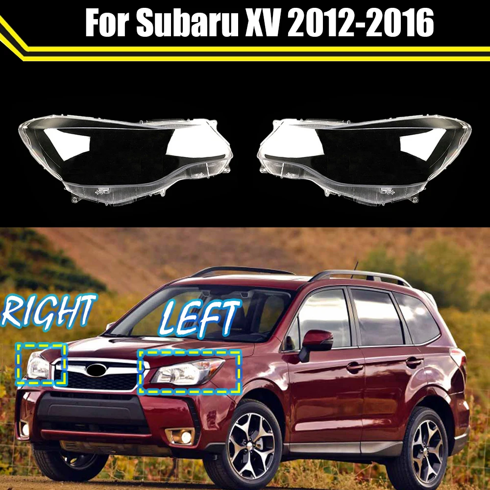 

Налобный фонарь для Subaru XV 2012-2016, налобный фонарь, автомобильный налобный фонарь, замена стекла, передний автомобильный корпус, объектив проектора