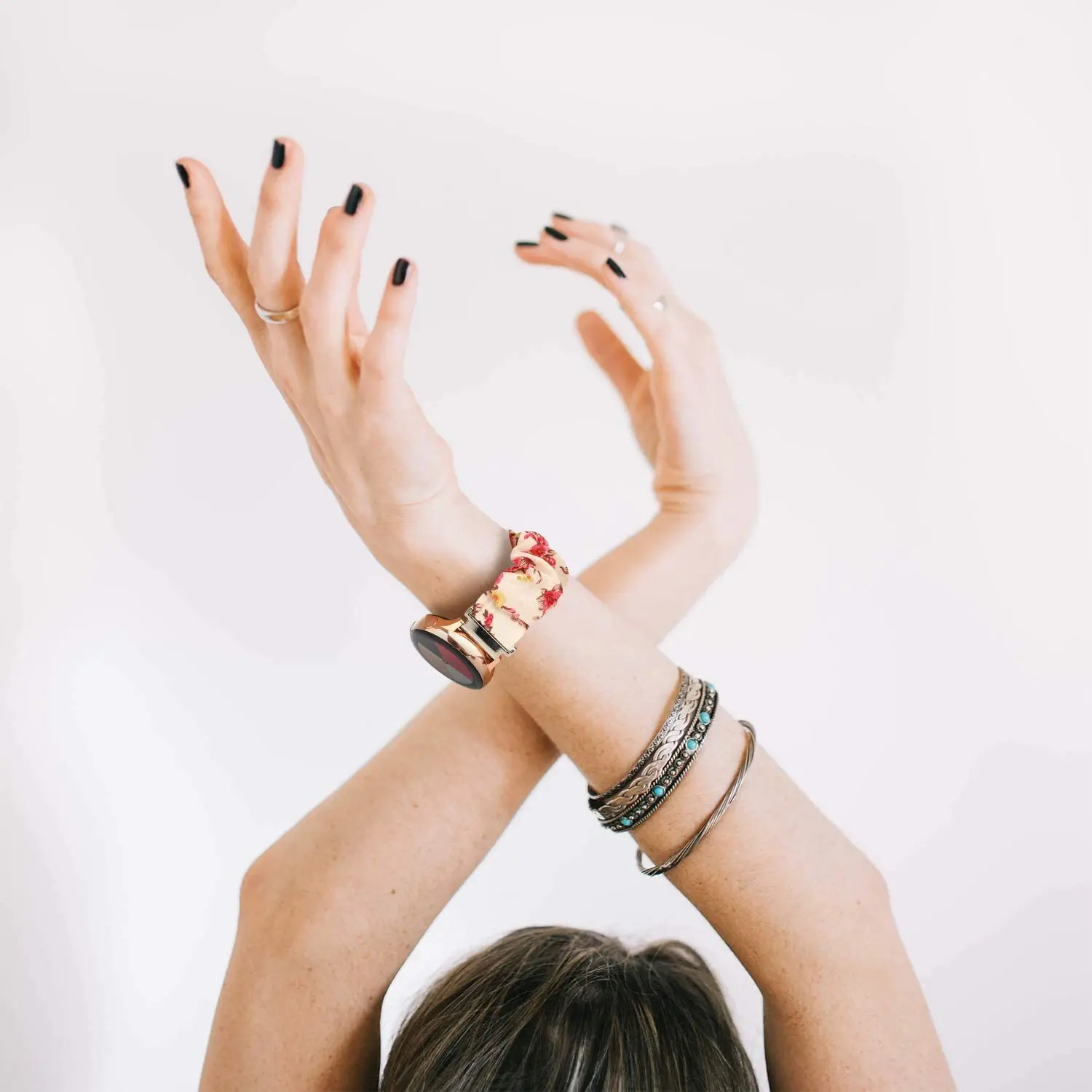 20mm Nylon Solo Loop Elastic strap for Samsung galaxy watch 5/4/Active 2/Huawei GT/Amazfit Bip/GTS for 22mm Fabric bracelet belt