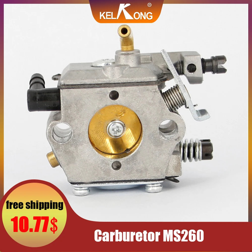 

KELKONG Carb WT-194 WT 194 For Walbro Carburetor for Stihl 024 026 MS240 MS260 024AV 024S Chainsaw 1121 120 0611