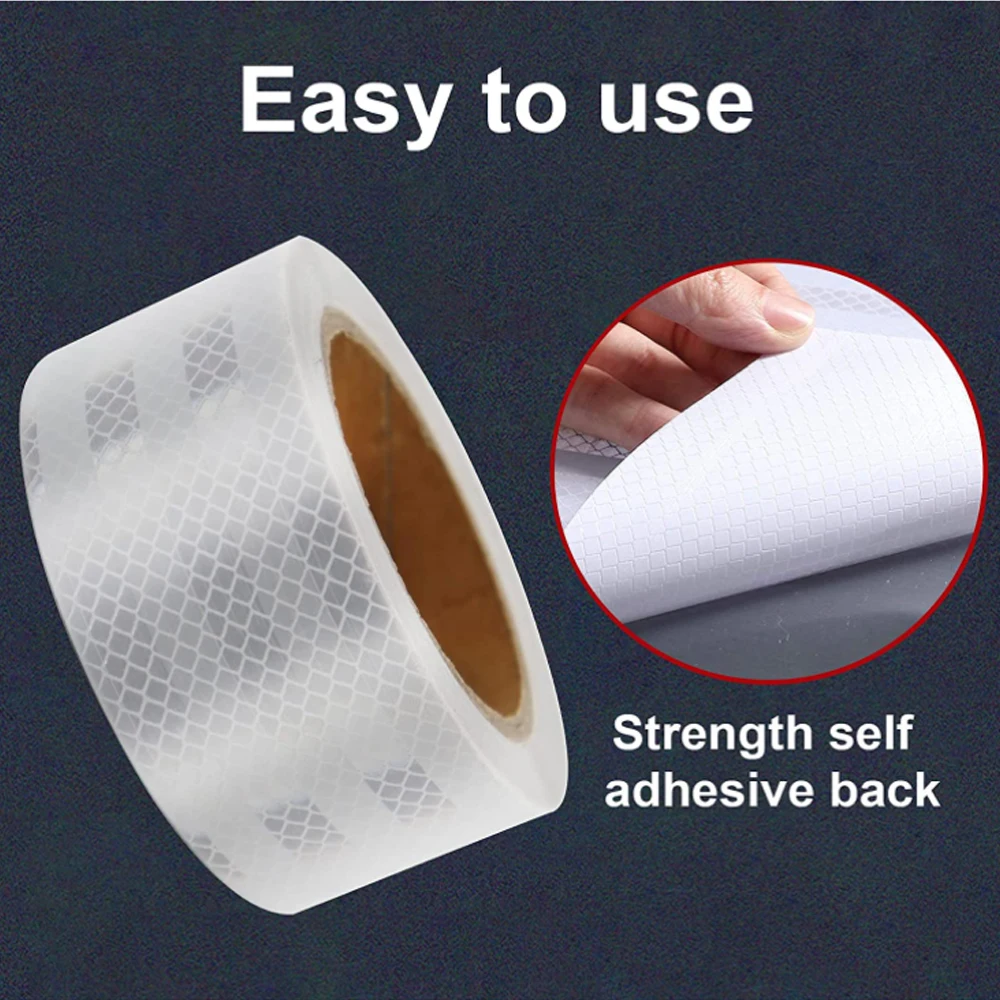 

Reflective Strip Car Sticker Self Adhesive Reflective Shining Reflective Tape for Car Traffic Safety Warning