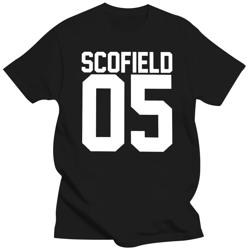 

Men's Michael Scofield 05 Prison Break T Shirts Pure Cotton Clothing Novelty Short Sleeve O Neck Tees Gift Idea T-Shirt