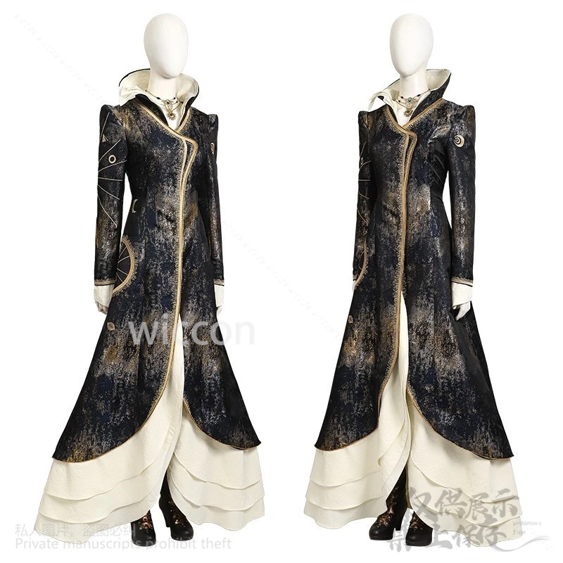Wicked аниме фильм косплей Мадам Моррибл костюм изысканная вышивка королева платье