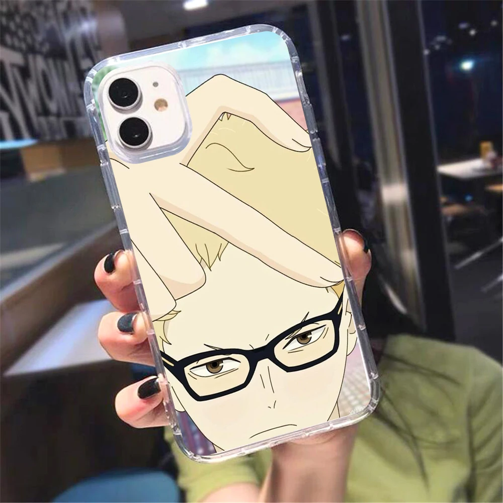 Чехол для телефона с Аниме Haikyuu старшей школы волейбола хинаты кагеяма тобио iPhone