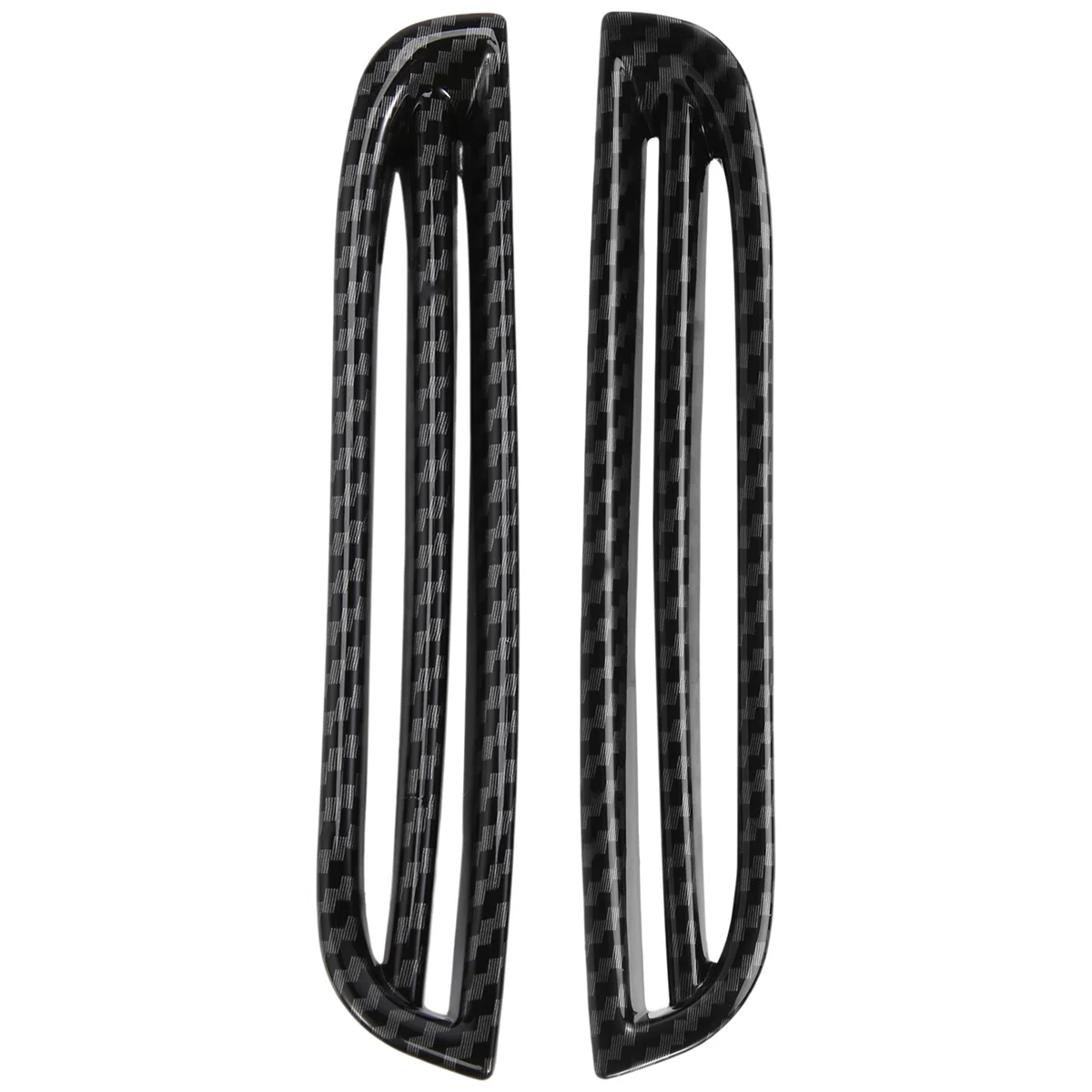 Автомобильная накладка из углеродного волокна на переднюю стойку