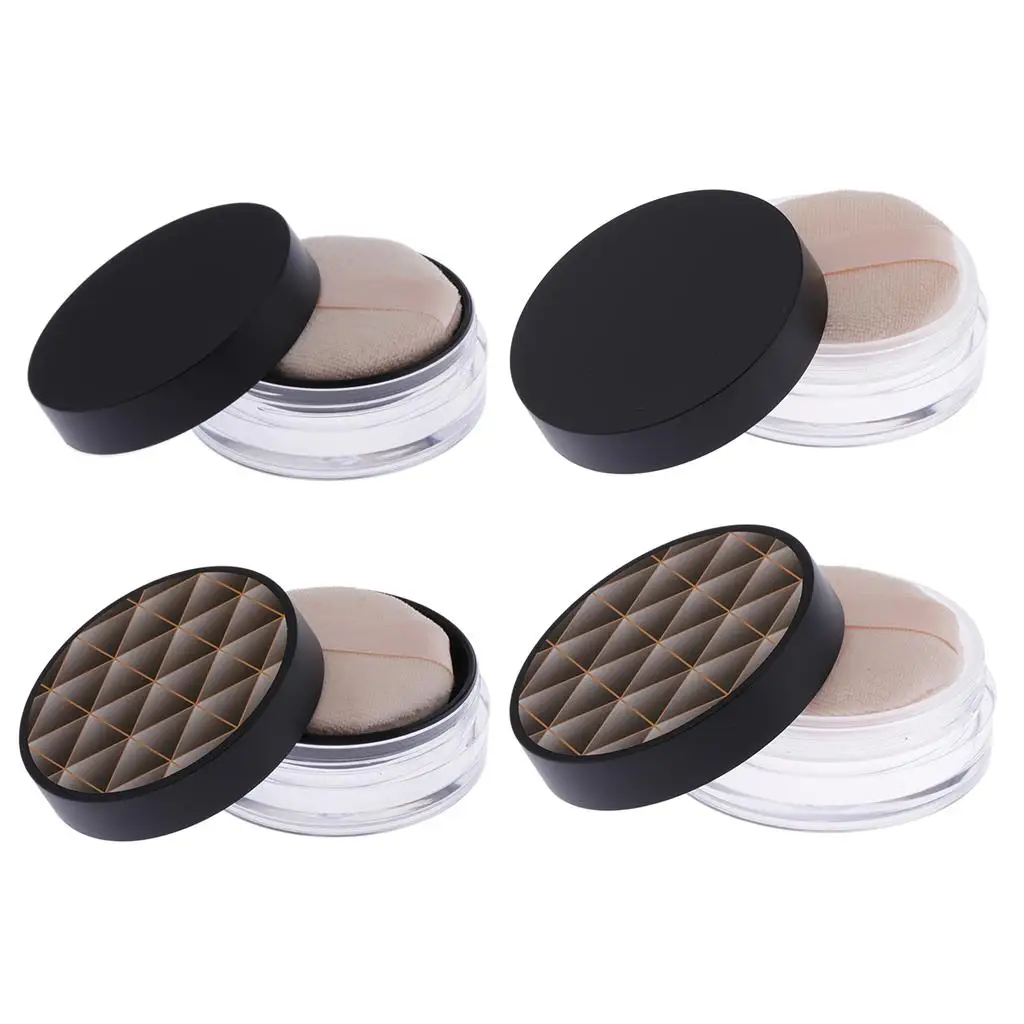 Многоразовая рассыпчатая пудра для лица косметический контейнер макияжа пудры