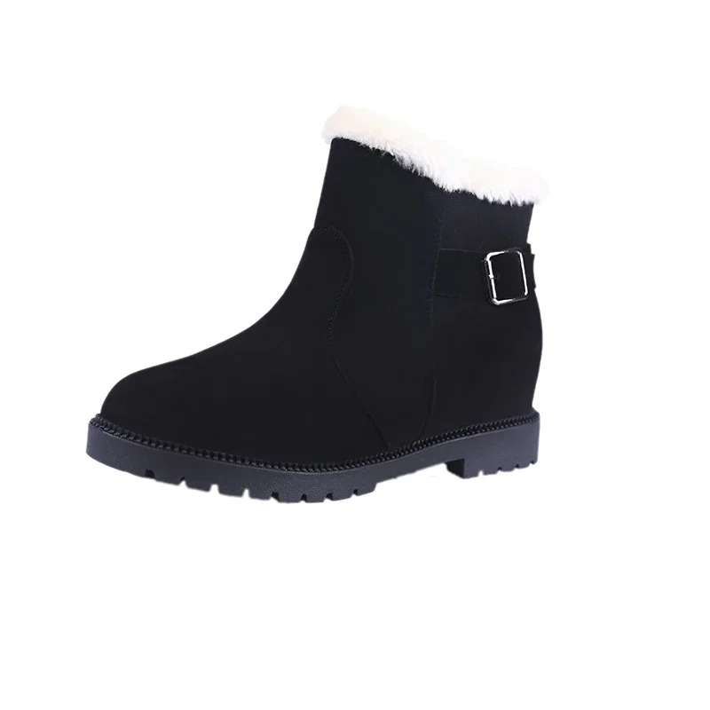 2024 весенне-осенние новые женские ботинки модные короткие сапоги с круглым носком