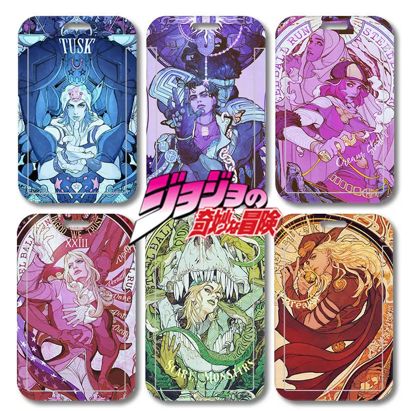 

JoJo's Bizarre Adventure Lanyard for Keys ID Badge Holder with Neck Strap Pass Gym Mobile Phone Key Ring Rope