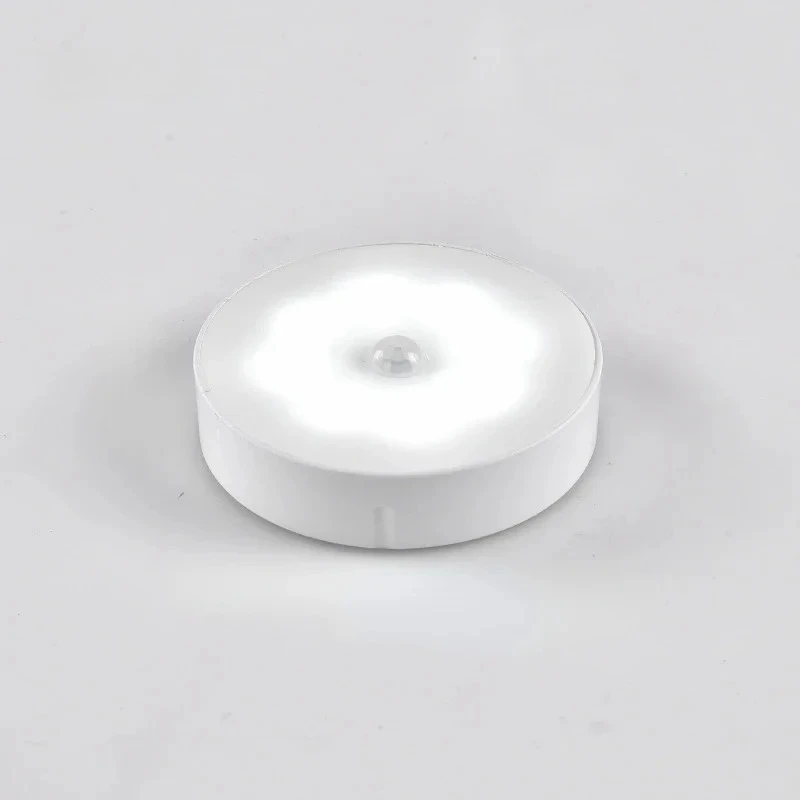 

Портативный USB ночник с датчиком движения, теплый/белый/нейтральный свет, ABS