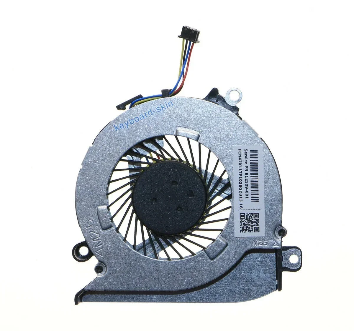 Новый охлаждающий вентилятор для процессора ноутбука HP 17-G 17-G100 15-ABxxx 15-AB200 15-AB500