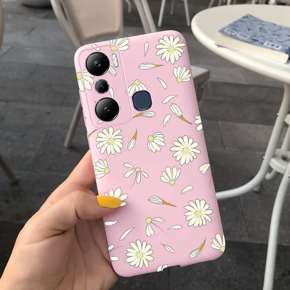 Чехол для Infinix Hot 20i X665C чехол 20 Play X6825 из жидкого силикона роскошный мягкий бампер