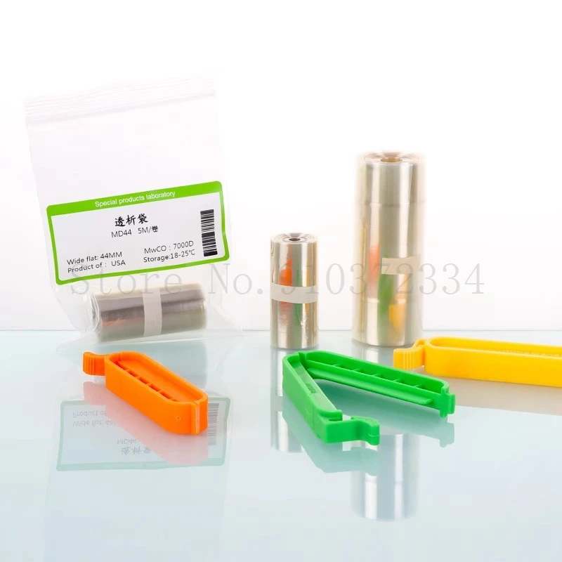 Лабораторная диализная трубка MW7000 диализный мешок для регенерированной